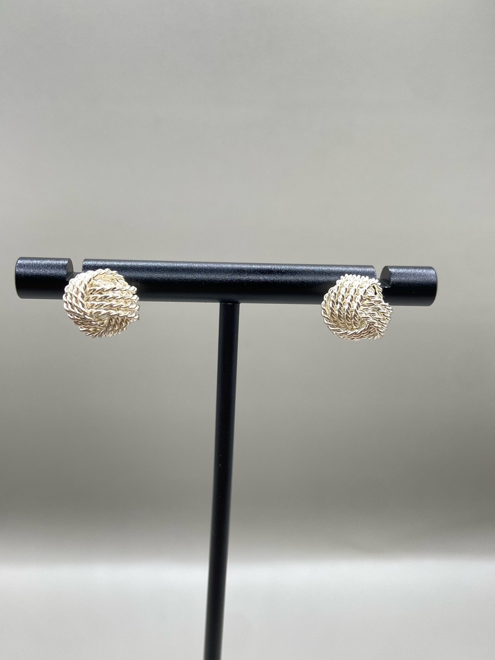 Tiffany & Co Somerset Twist Knot Earrings
